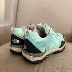 The North Face Aqua and Black Trail Shoes